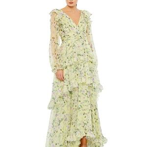 Mac Duggal Floral Dress